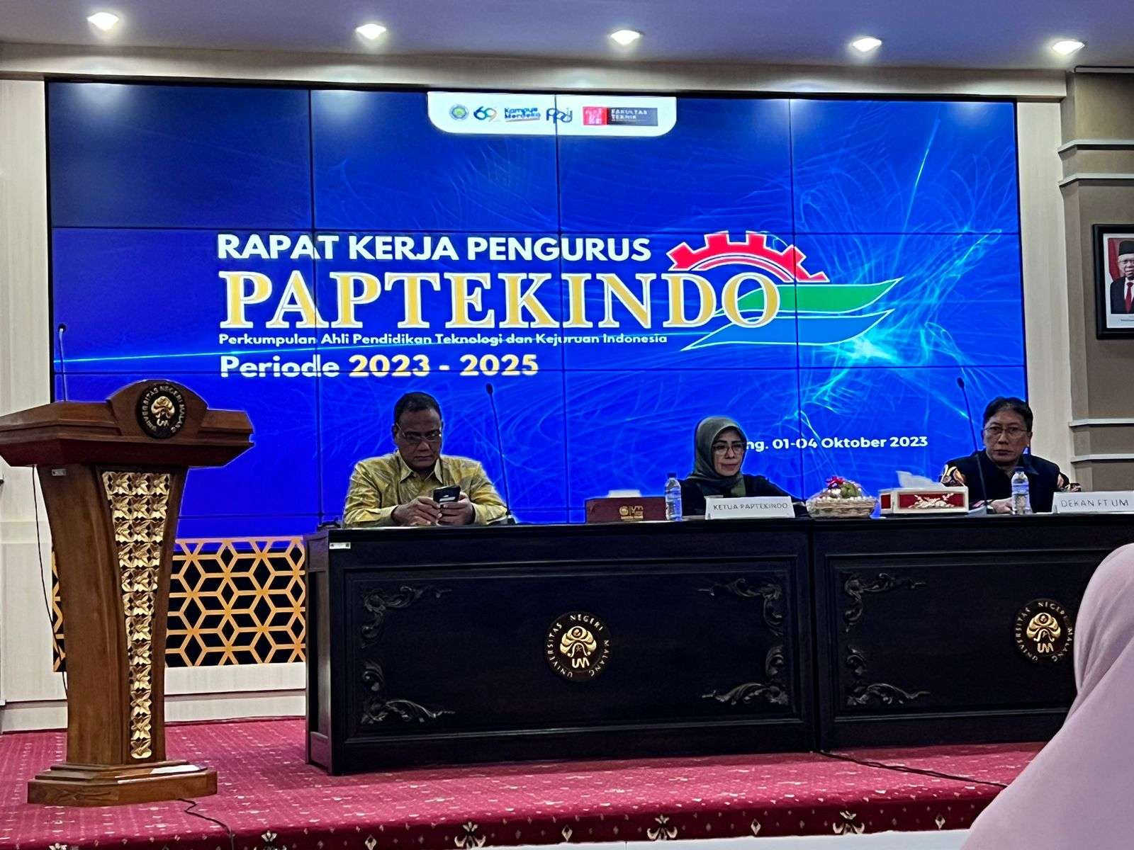 UNP Tuan Rumah PAPTEKINDO 2025, Perkuat Sinergi Vokasi dan Industri di Tingkat Nasional dan Internasional